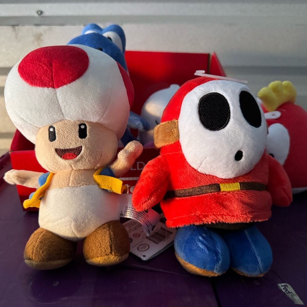 Little Buddy Super Mario All Star Collection 1428  Stuffed Plush, 4"